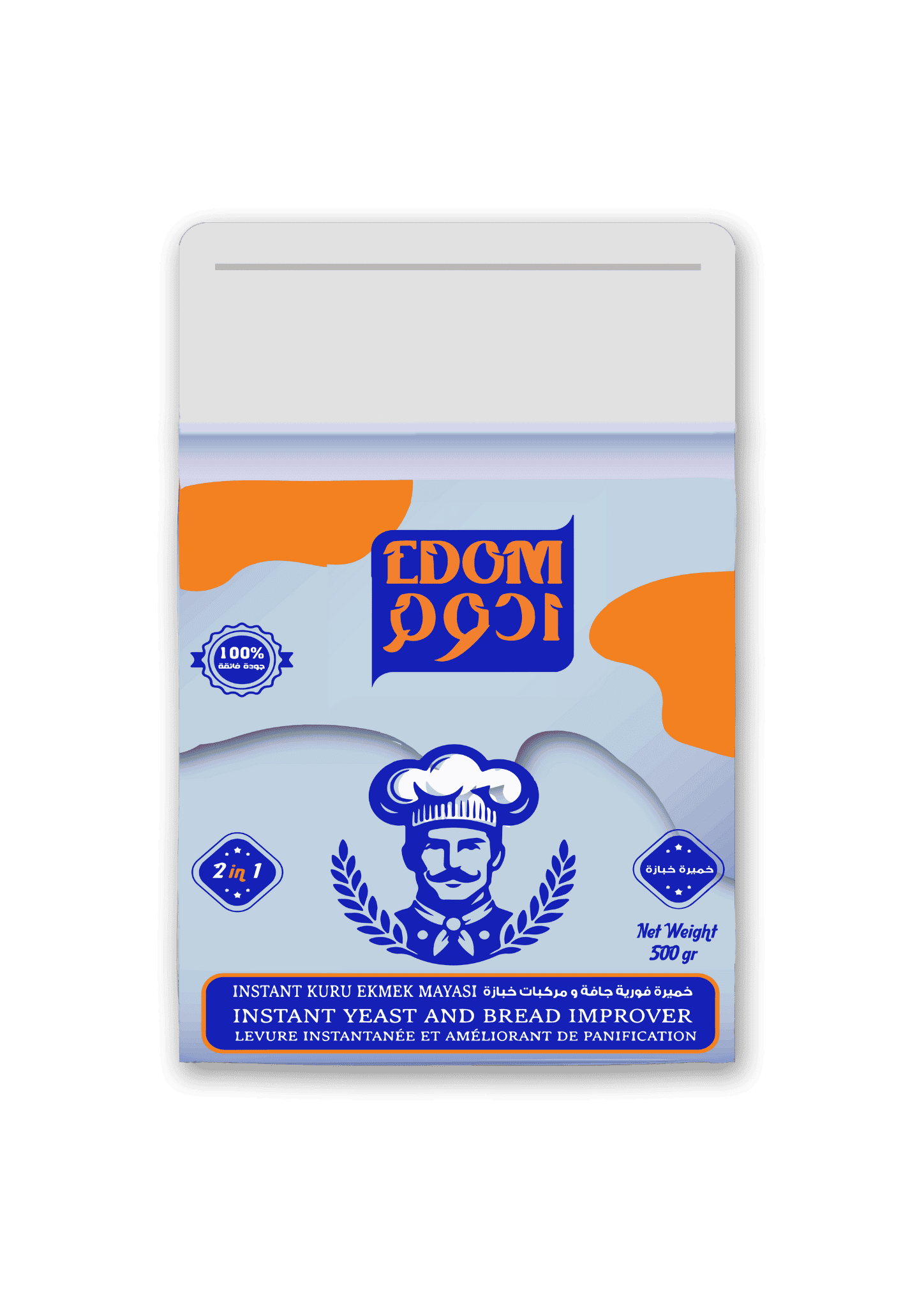 2in1 dry baking yeast